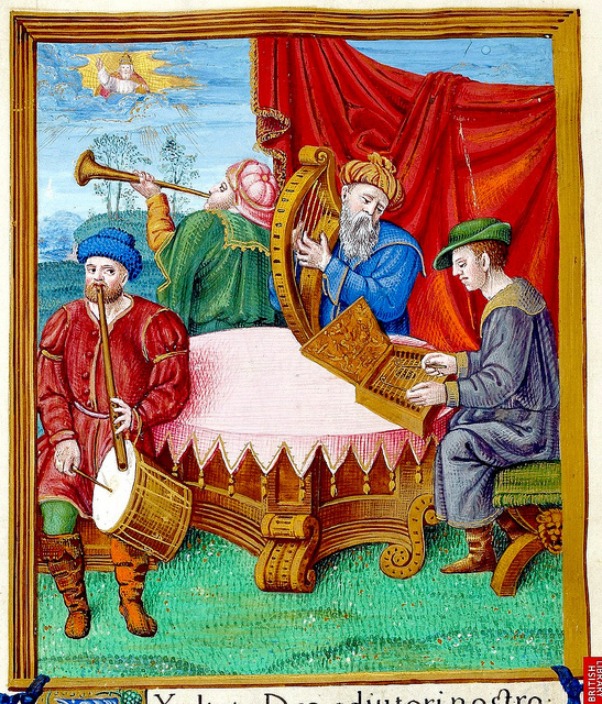 Henry VIII psalter image